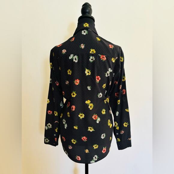 The Kooples - Silk Button Down Blouse - Picture 2 of 8